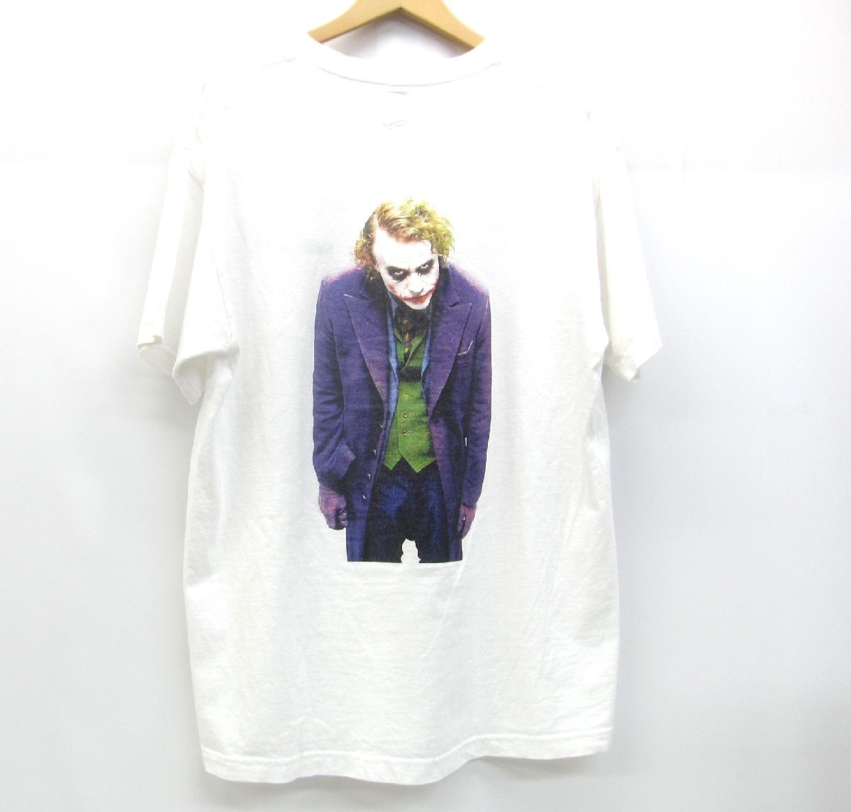 THE DARK KNIGHT TRILOGY × WACKO MARIA ワコマリア CREW NECK T-SHIRT JOKER SIZE:L メンズ □UF4716