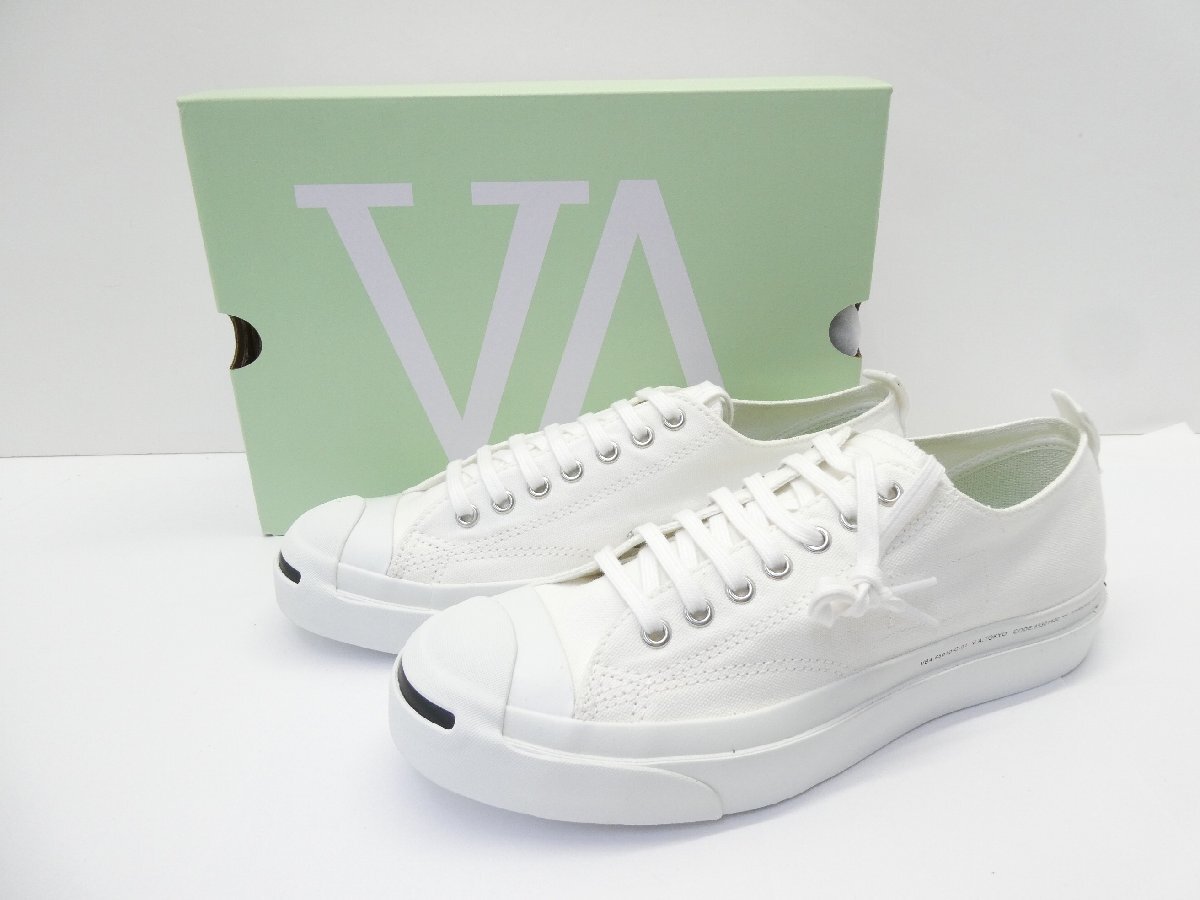 CONVERSE コンバース × FRAGMENT × V.A. JACK PURCELL 1935 / VA WHITE SIZE:26.5cm スニーカー 靴 △WT5074