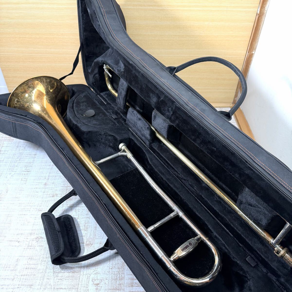 YAMAHA ヤマハ YSL-651 トロンボーン 中古 現状品 テナートロンボーン 管楽器 吹奏楽