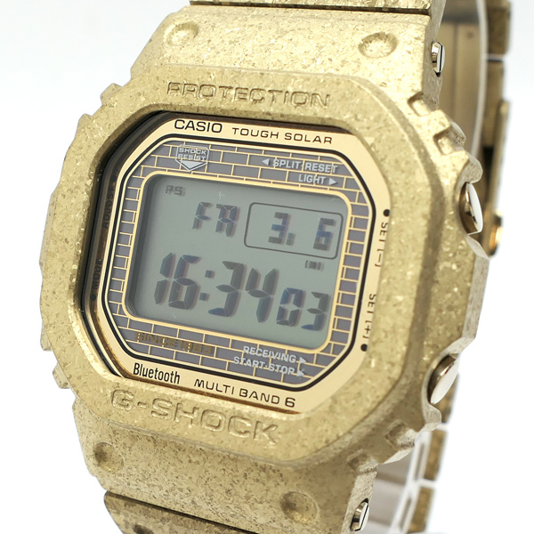 CASIO カシオ G-SHOCK Gショック 40th Anniversary RECRYSTALLIZED GMW-B5000PG モバイルリンク機能 箱保◆ 送料無料 ◆質屋-260079