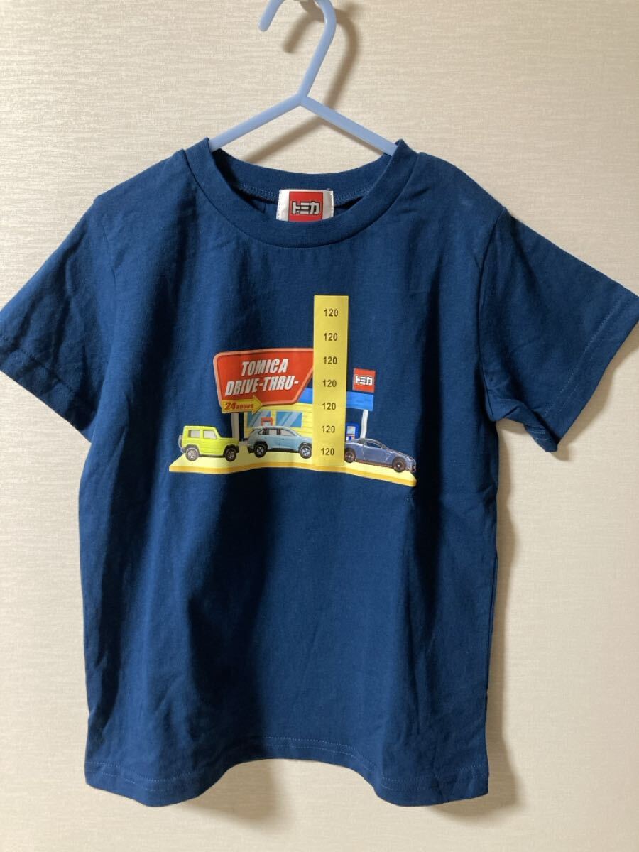 トミカ Tシャツ 半袖 ネイビー キッズ 120 男の子