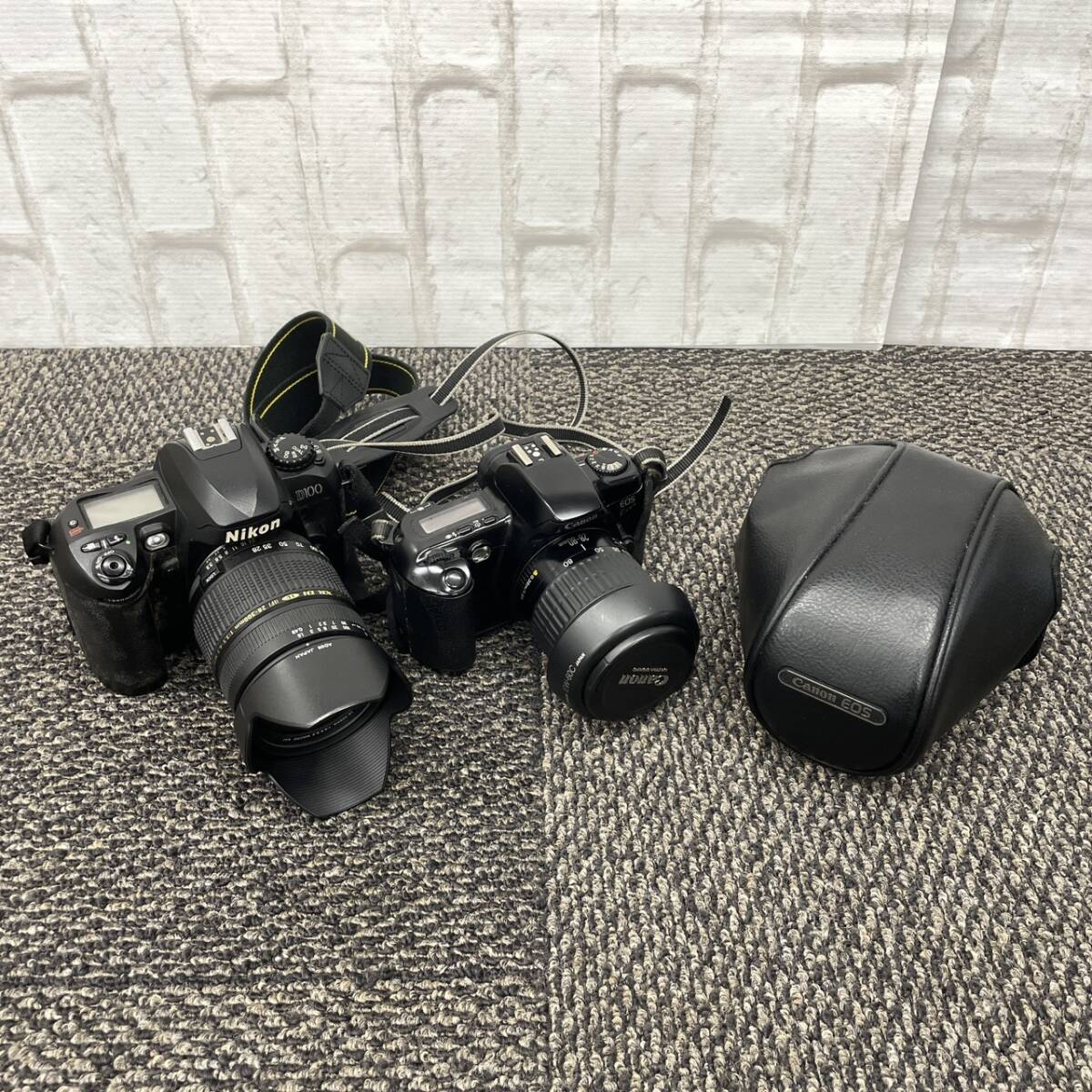 【1円～】カメラ 2点 まとめ Nikon D100 Canon EOS kiss H145