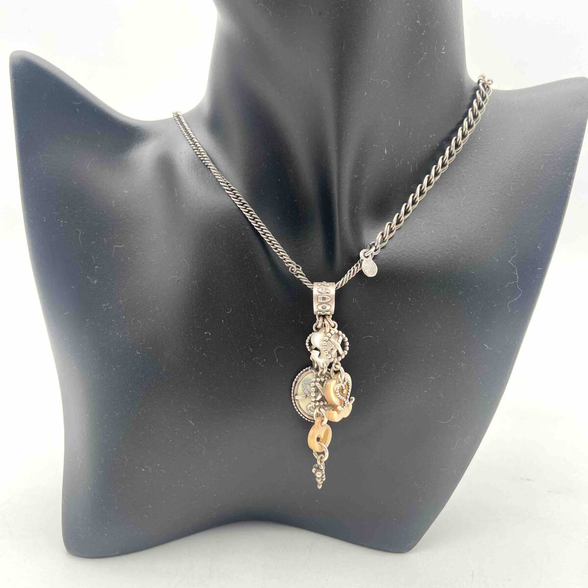 １円～ ジェムキングダム GEM KINGDOM ネックレス シルバー925 総重量18.2g Y151