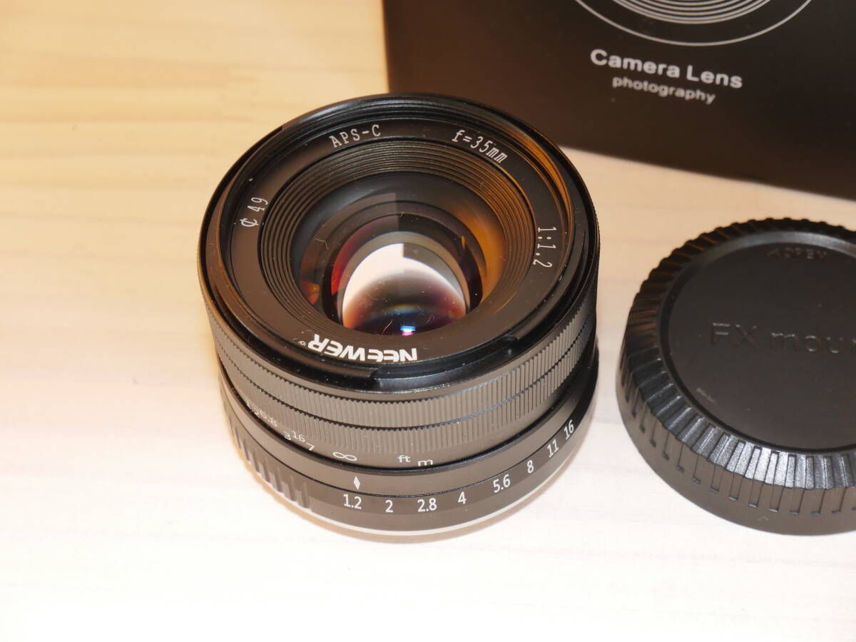 NEEWER 35mm F1.2 FXマウント