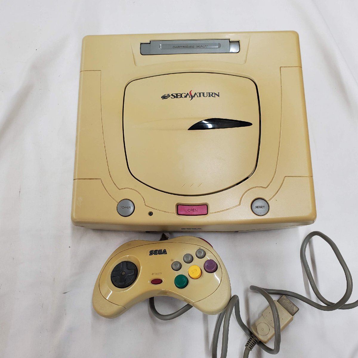 【動作未確認】 SEGASATURN+コントローラ #0327-1