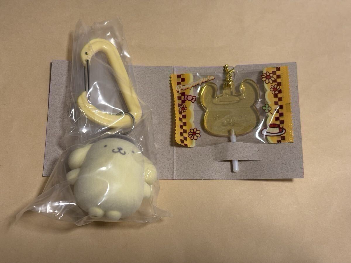 ★未使用★ サンリオキャラクターズ　カラフルカラビナマスコットチャーム・キャンディチャームズ　 ポムポムプリン　 サンリオ　