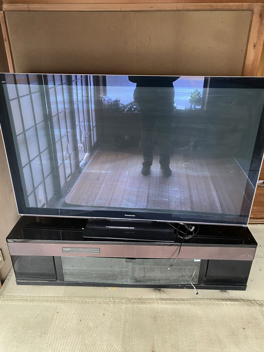 Panasonic プラズマテレビ　65インチになります　パナソニック製テレビ台