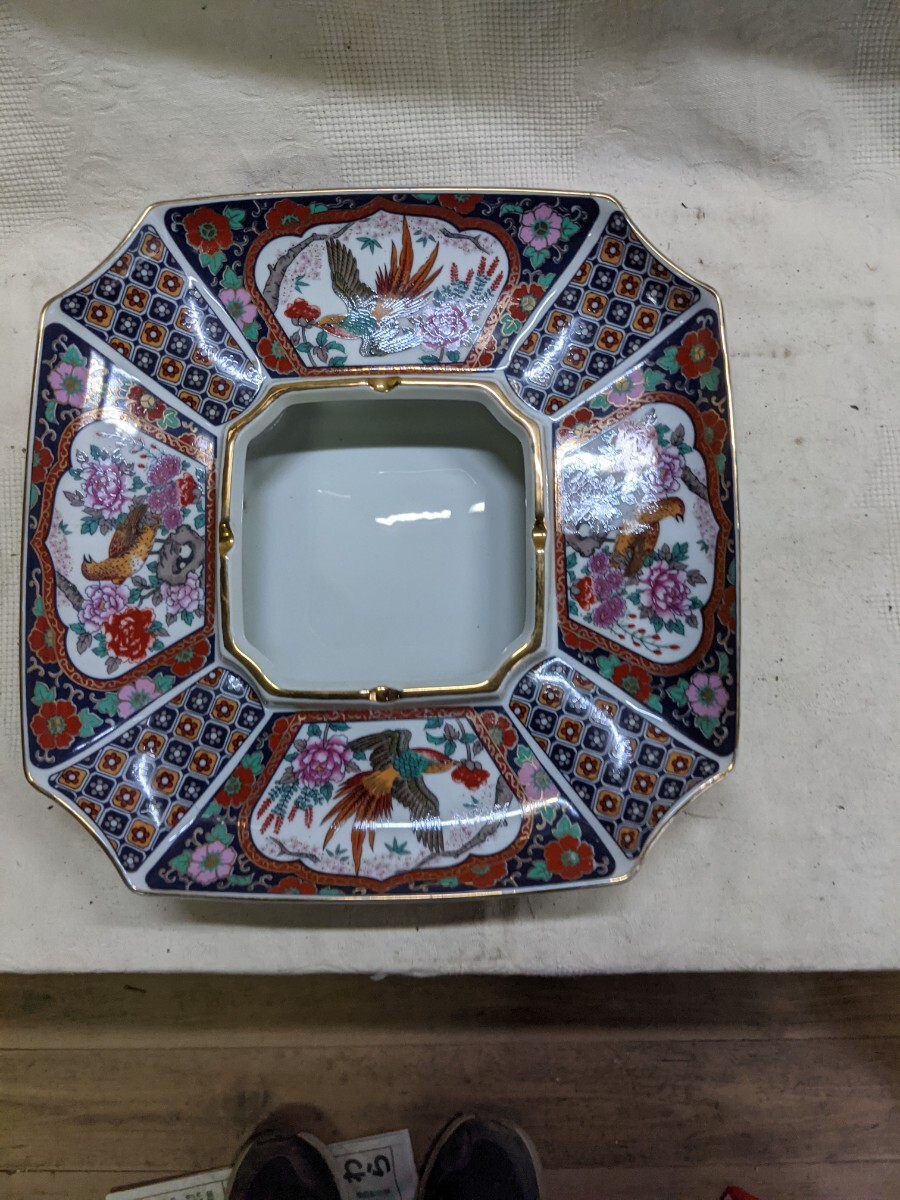昭和レトロ 陶器 有田焼 灰皿