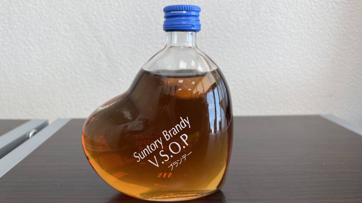 新品未開封 ブランデー brandy サントリー VSOP ハート型 ベビーボトル ミニチュアボトル