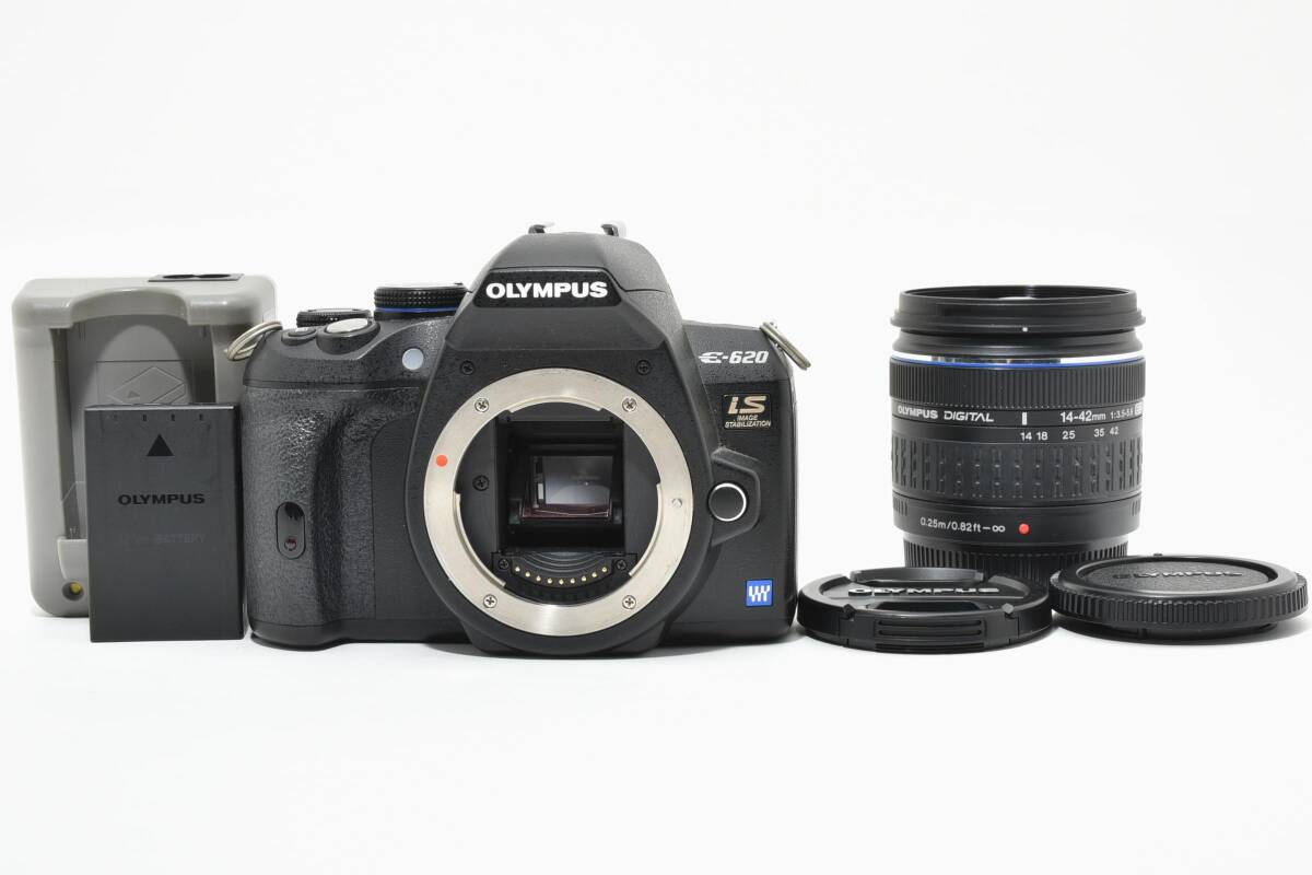 【ショット数4623回 動作品】 オリンパス E-620 ＋ 14－42mm純正レンズセット カメラ #11349