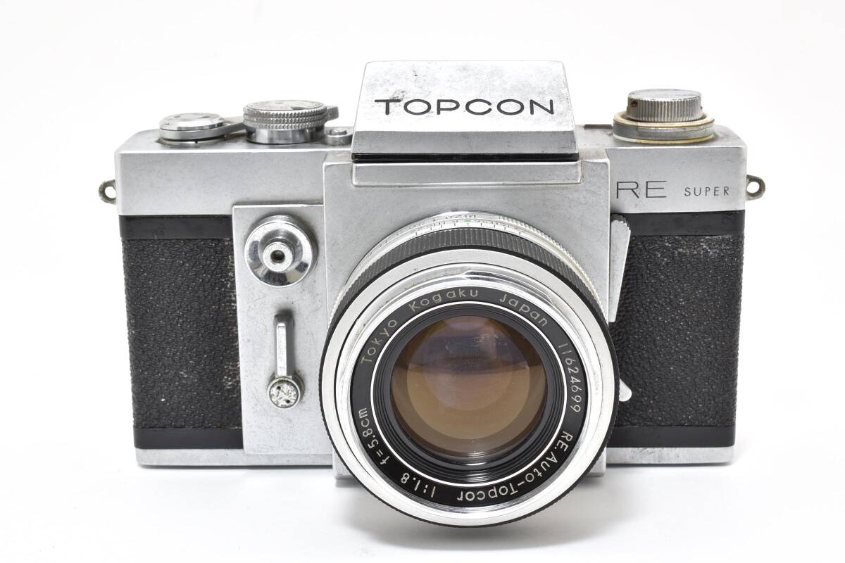 トプコン RE SUPER＋RE AUTO TOPCOR 5.8cm F1.8 カメラ レンズ #11496