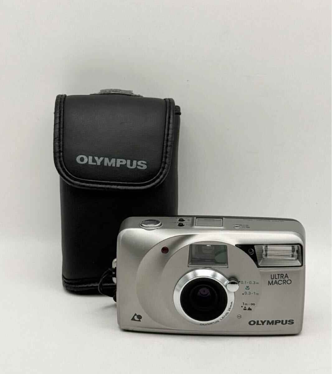 ★ OLYMPUS オリンパス★ コンパクトフィルムカメラ フィルムカメラ ZOOM ズーム ULTRA MACRO:10cm