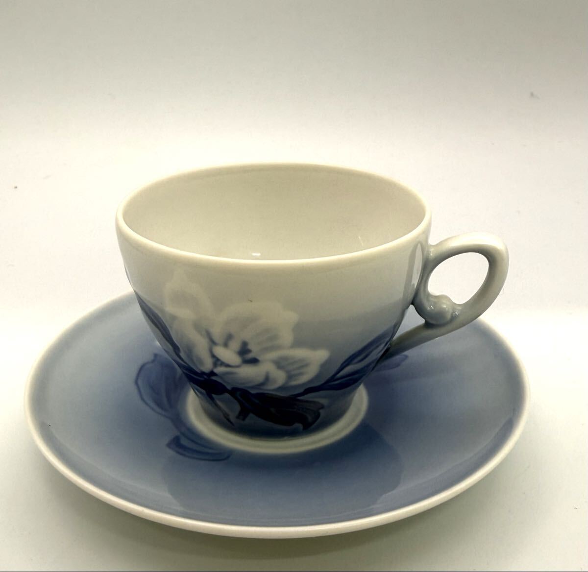 12 B＆G クリスマスローズ デミタスカップ＆ソーサー ROYAL COPENHAGEN Bing & Grondahl