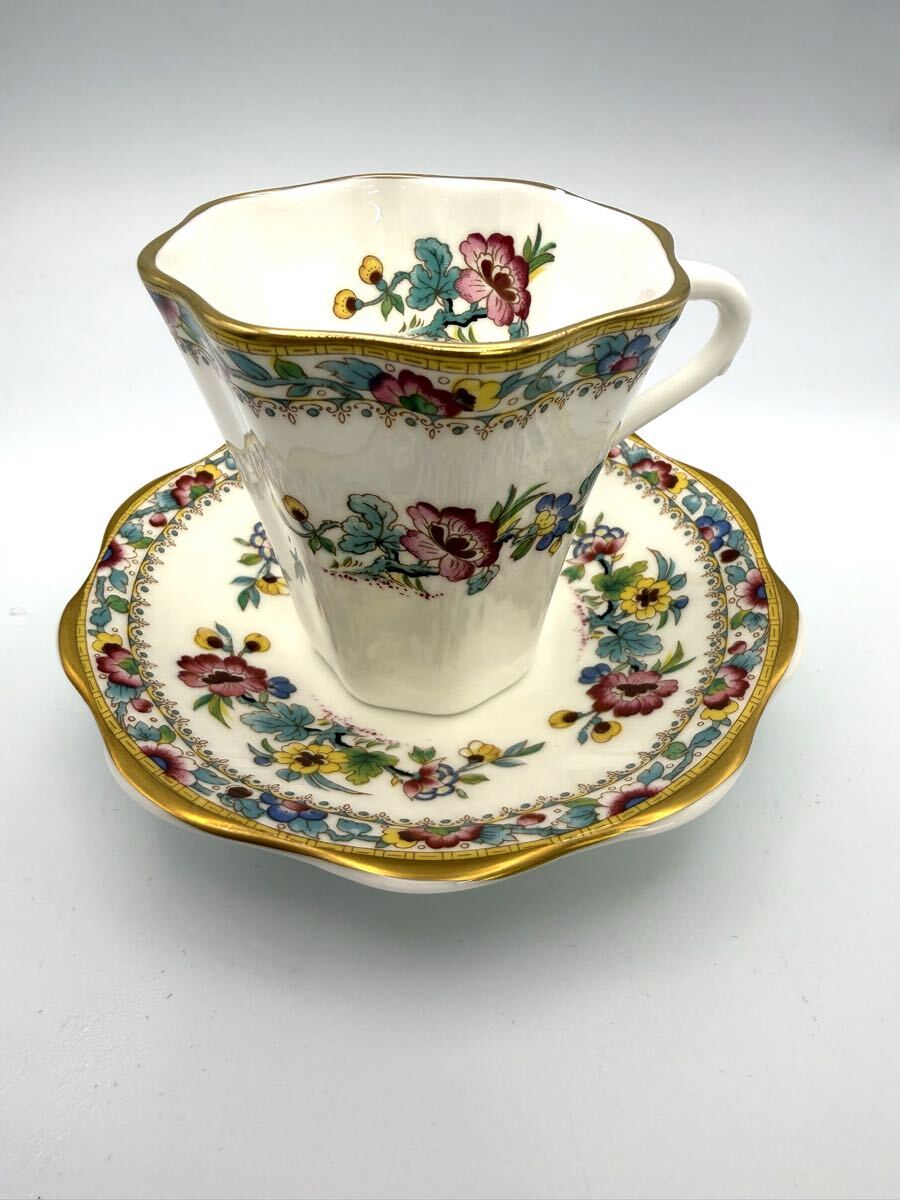 COALPORT カップ ソーサー 金彩①