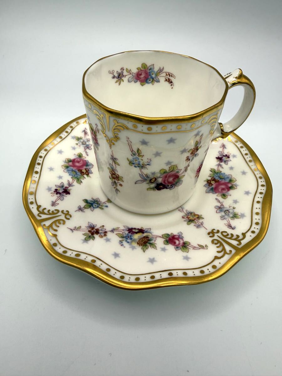 ②ロイヤルアントワネット コーヒーカップ＆ソーサー 洋食器 金彩