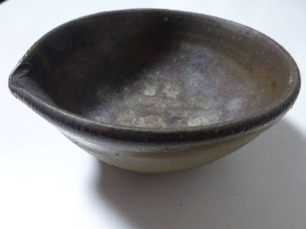 煎茶道具　備前焼　各見政峯　湯冷まし