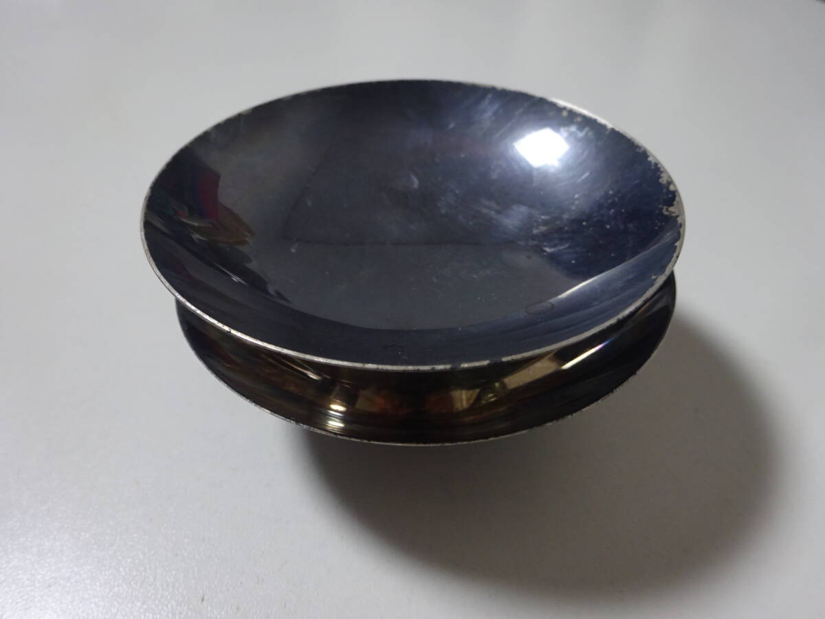 純銀製　刻印有　盃　二客　90.6g　つぶし