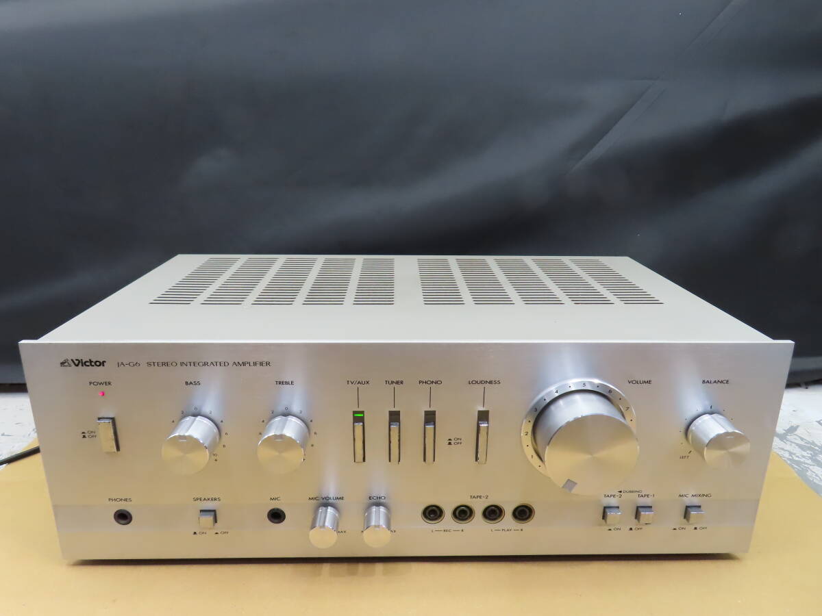 M1016# 動作品 VICTOR ビクター JA-G6 ステレオプリメインアンプ