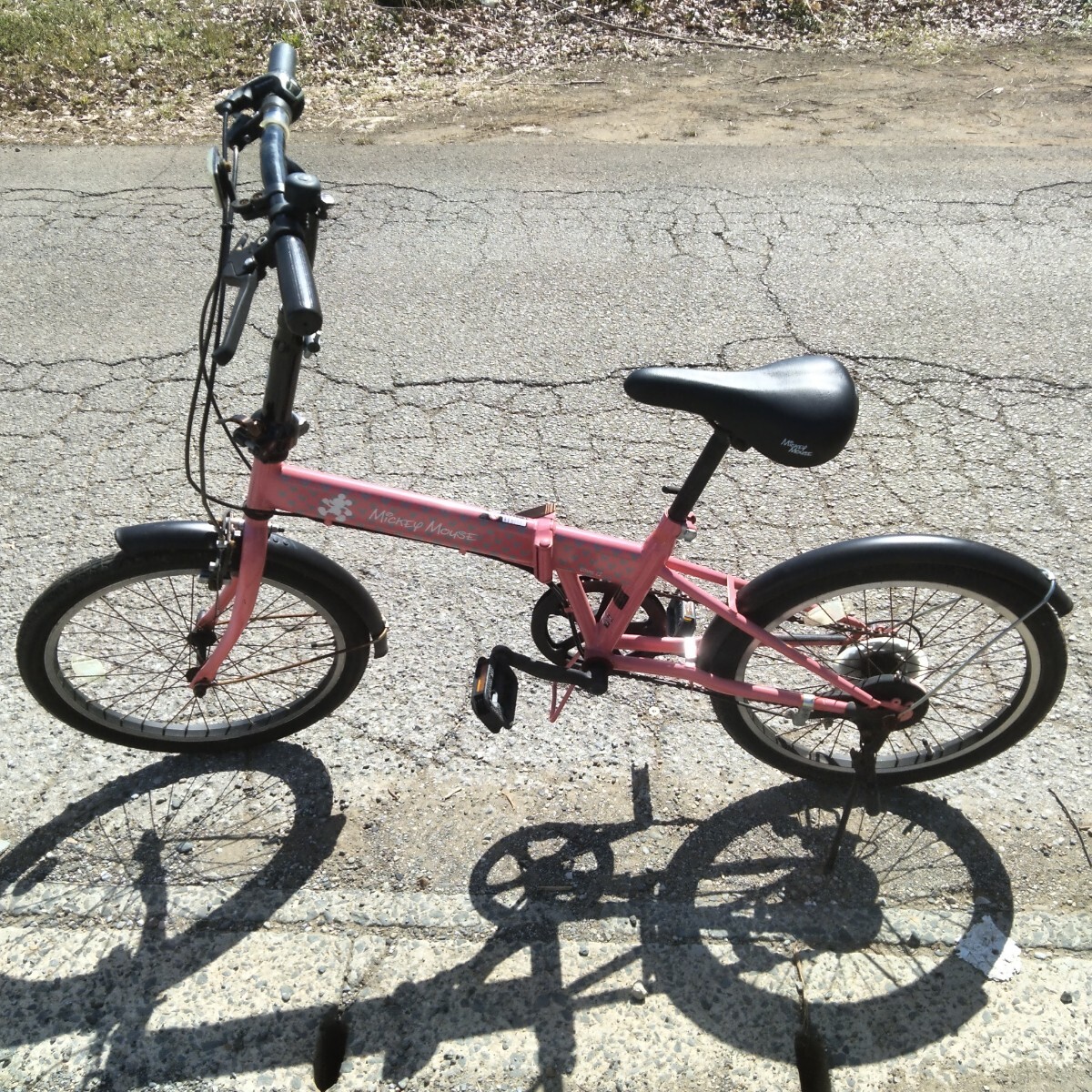 自転車 折りたたみ自転車 20インチ 6速 直接引取希望 千葉県八千代市保品　中古自転車