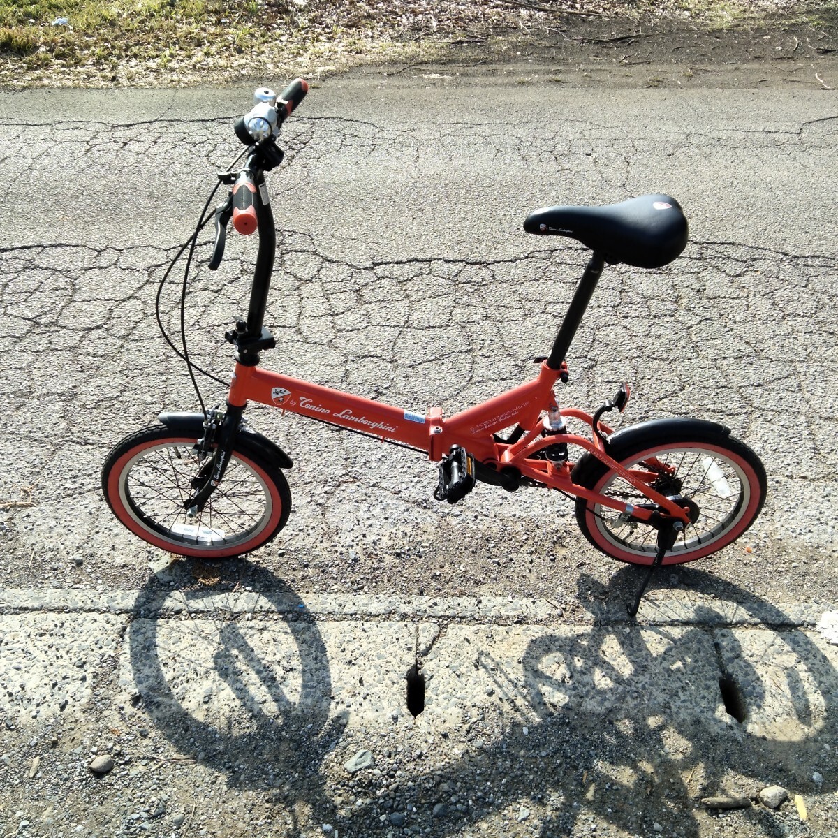 自転車 折りたたみ自転車　ランボルギーニ 16インチ 直接引取希望 千葉県八千代市保品　中古自転車