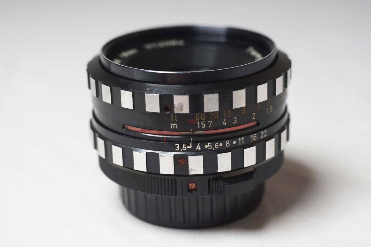 A.Schacht Ulm Travegon 35mm f3.5 R M42マウント シャハト 難あり品