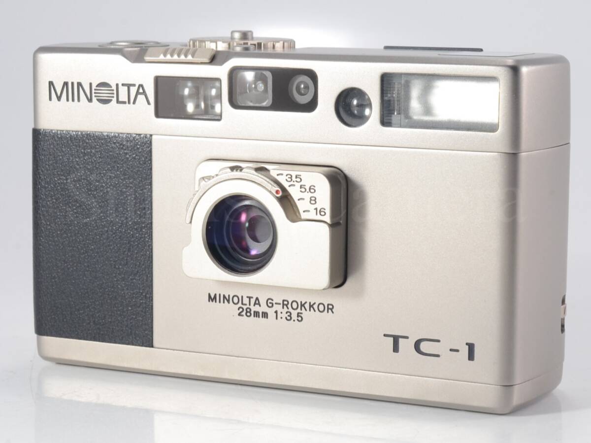 [美品] MINOLTA （ミノルタ）TC-1 / G-ROKKOR 28mm F3.51 [保証]（60483）