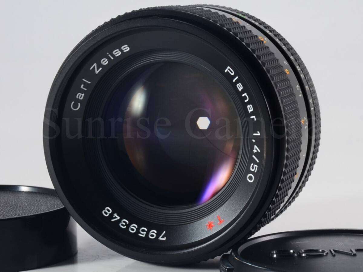 [美品] CONTAX（コンタックス）Carl Zeiss Planar T* 50mm F1.4 MMJ [保証]（60615）