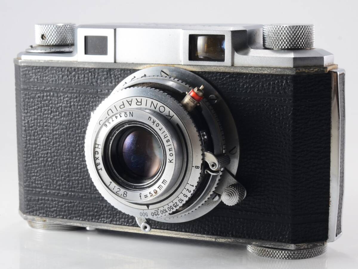 [ジャンク品] KONICA（コニカ）KONIRAPID-S Hexat 50mm F2.8（60827）