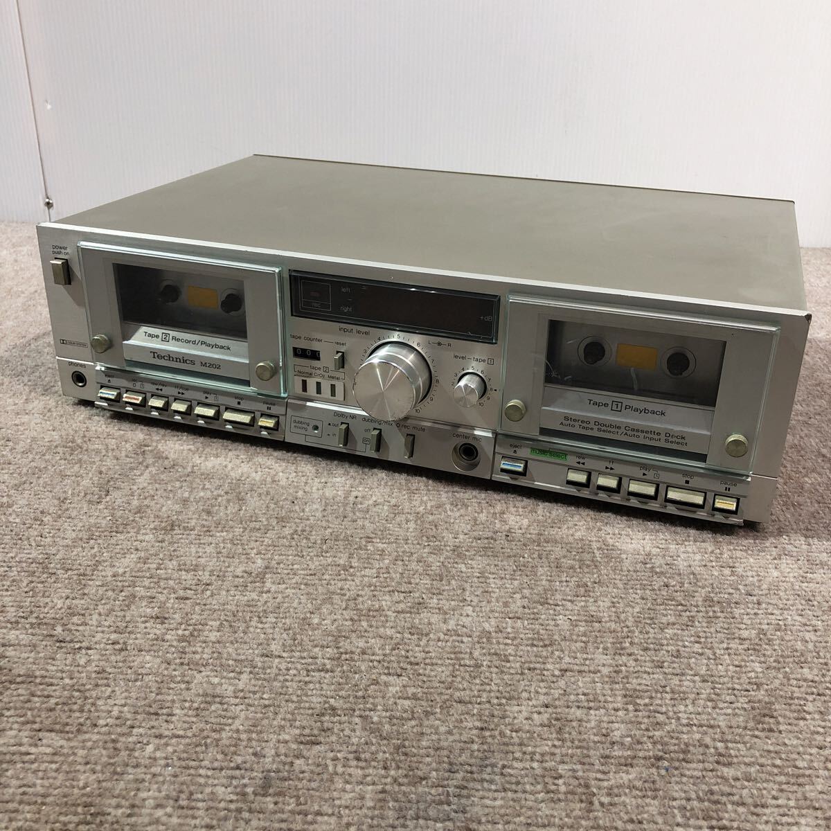 Technics テクニクス RS-M202 カセットデッキ オーディオ機器 ジャンク品