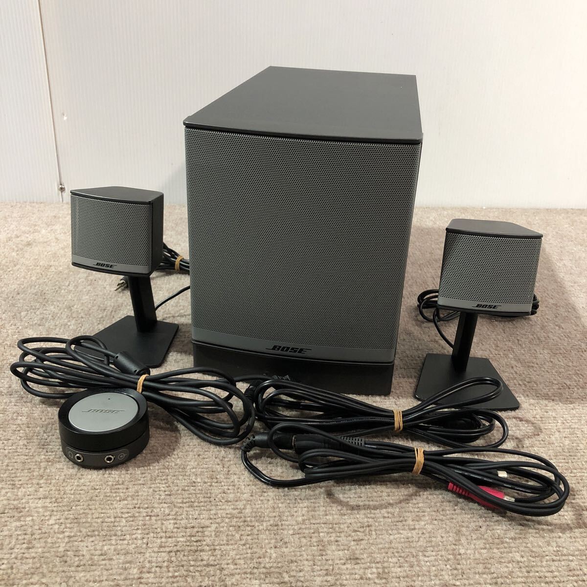 BOSE ボーズ Companion 3 series II マルチメディアスピーカーシステム スピーカー 通電OK 音出しOK 現状品