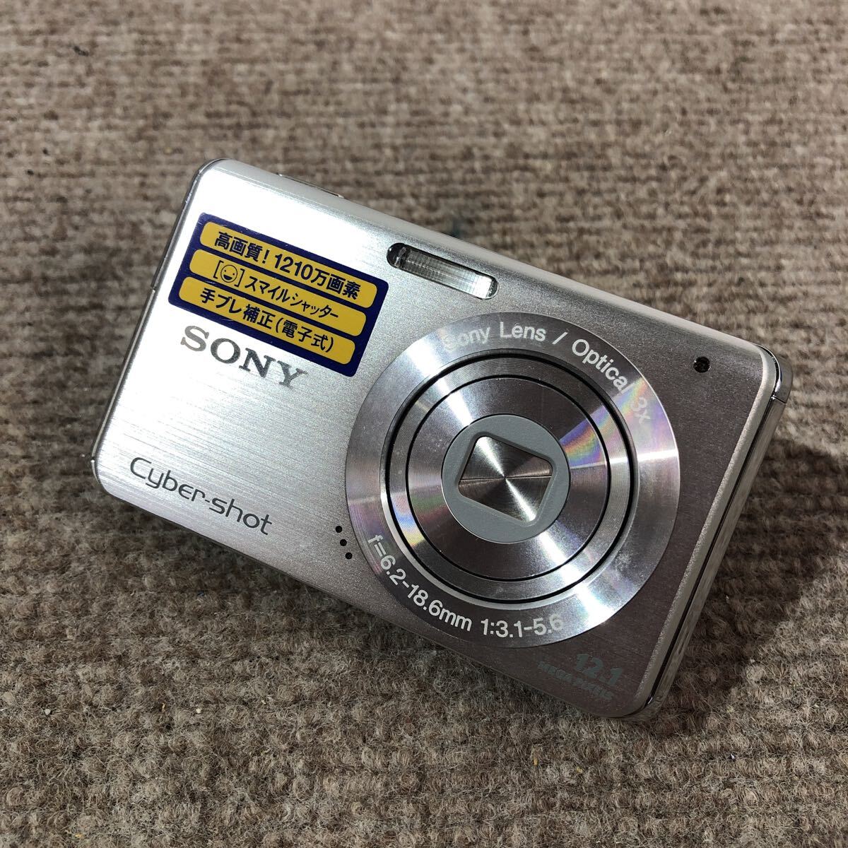 SONY ソニー Cyber-shot サイバーショット DSC-W190 コンパクトデジタルカメラ デジカメ シルバー 現状品