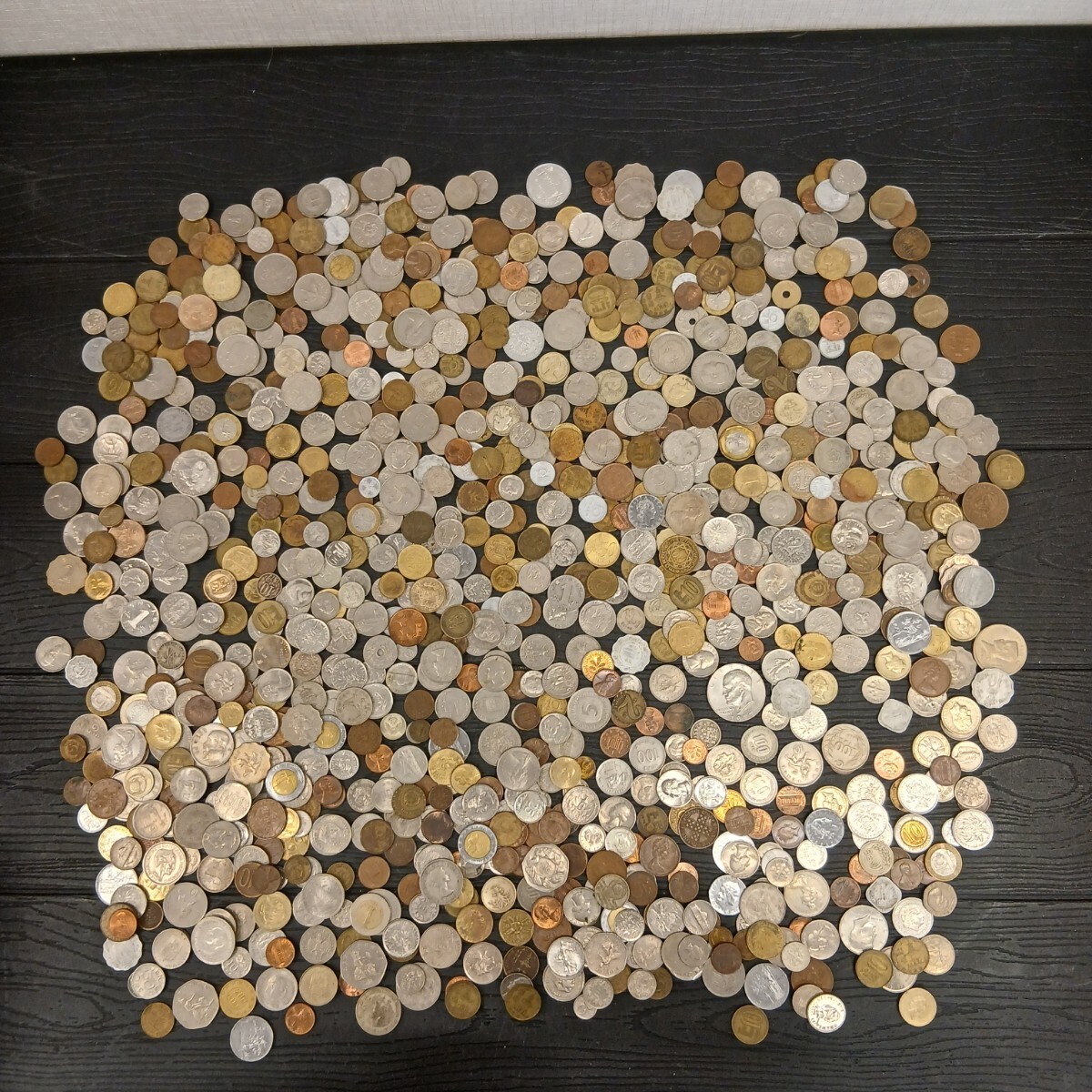 【S2/5E10】 外貨 硬貨 まとめ 総重量約5.1Kg