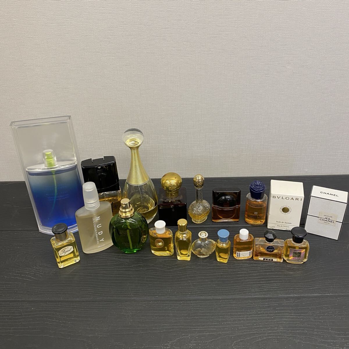 【S3/1AP5】 香水 まとめ BVLGARI ブルガリ CHANEL シャネル Christian Dior クリスチャンディオール など 