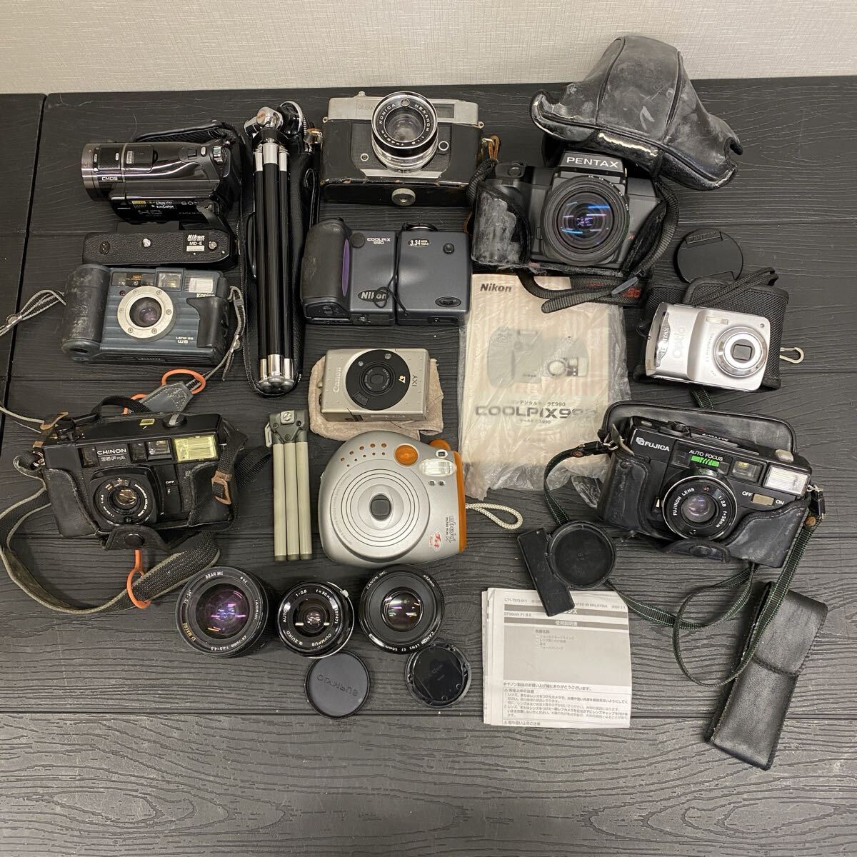 【S3/1TN3】 カメラ まとめ SONY ソニー NIKON ニコン CANON キャノン KONICA コニカ など