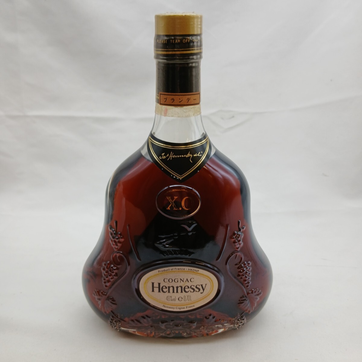 【S3/2KO2】 Hennessy ヘネシー XO 金キャップ COGNAC コニャック ブランデー 古酒 700ml 40％ 未開栓】 