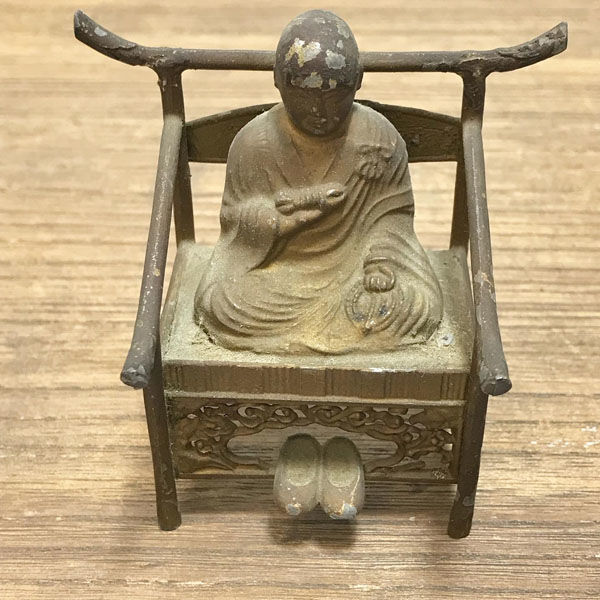 ■ 僧侶 お坊さん 仏像 仏教 仏具 仏壇 置物 アンティーク (0990013156)