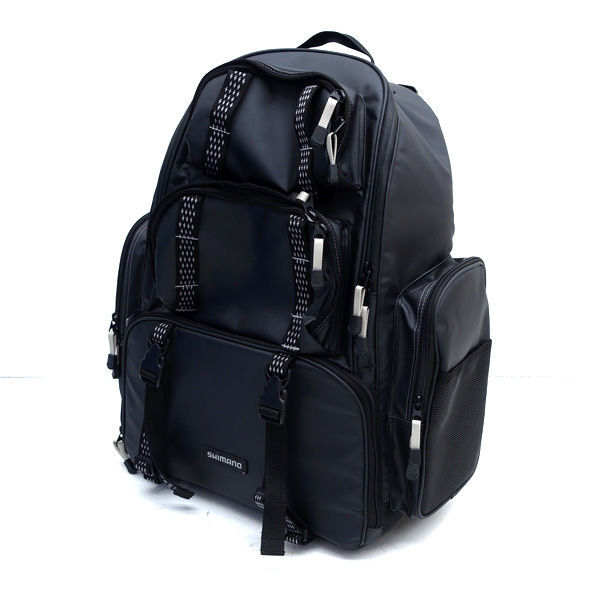 ★ SHIMANO シマノ システムバッグXT リュック バックパック ブラック 中古品 釣り フィッシング (0220552486)