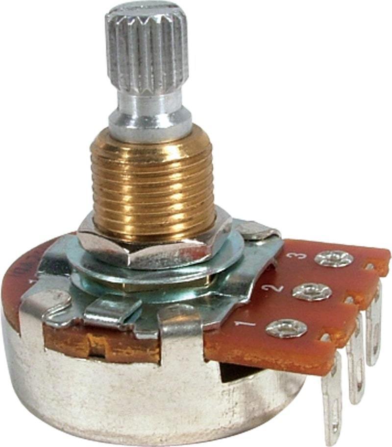 ポット Potentiometer - Bourns, Audio, Knurled Shaft, 1 MΩ [送料170円から 同梱可]