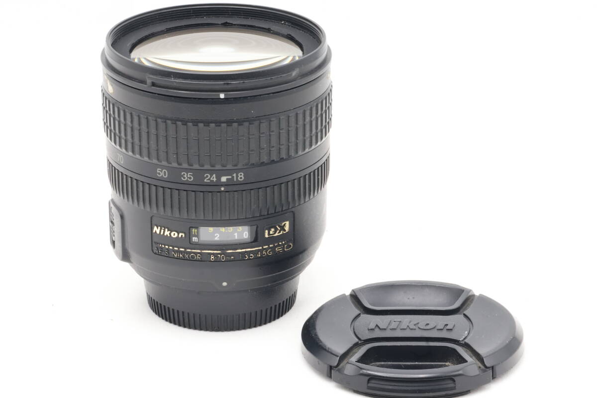 「みんカメ」M62 Nikon ニコン DX AF-S NIKKOR 18-70mm 1:3.5-4.5 G ED レンズ 現状品 ジャンク