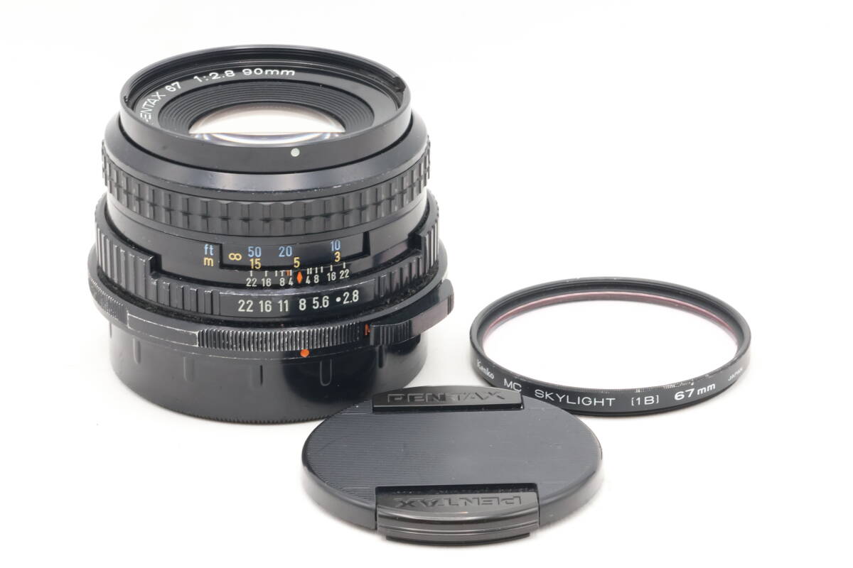 「みんカメ」M61 ペンタックス SMC PENTAX 67 F2.8 90mm 1:2.8 中判 レンズ 現状品 ジャンク