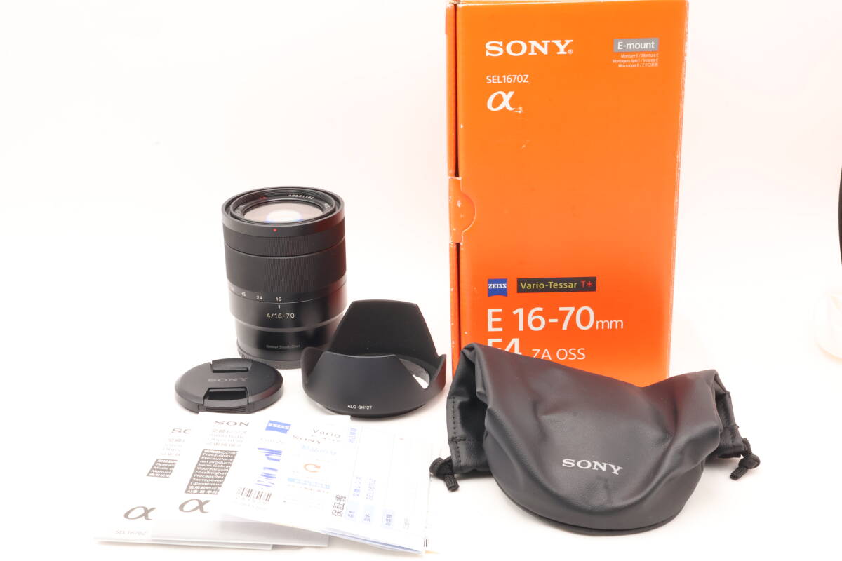 「みんカメ」M71 SONY ソニー α E 16-70mm F4 ZA OSS 4/16-70 SEL1670Z レンズ 一眼 Eマウント 動作確認済み