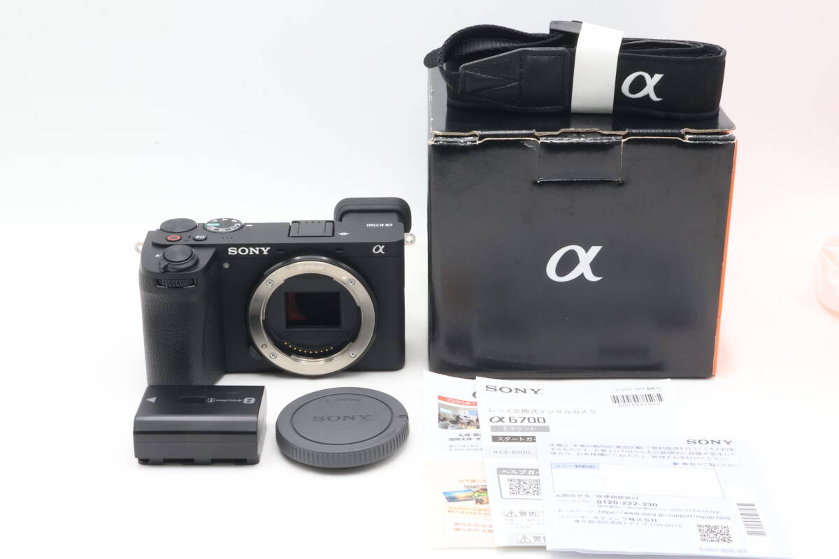 「みんカメ」M70 SONY ソニー α6700 ILCE-6700 デジカメ ミラーレス 一眼 動作確認済み