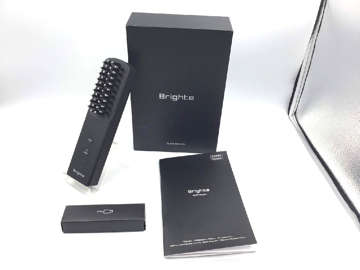 ★☆BRIGHTE ブライト ブラシ型美顔器 エレキブラシプラス BRT-FSB180
