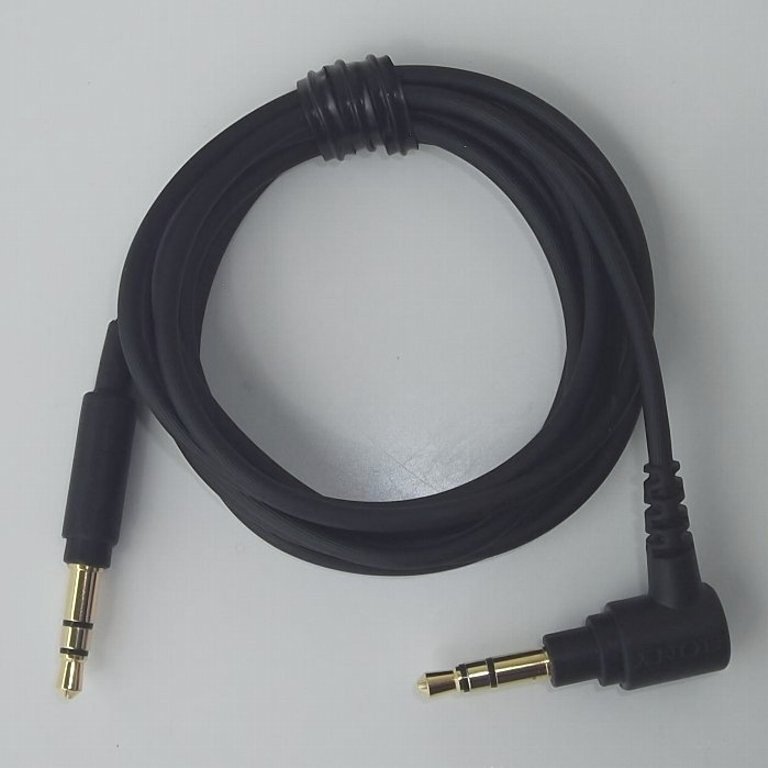 ■SONY WH-XB910N WH-XB900N WH-XB700 純正付属品 ヘッドホンケーブル オーディオ用接続コード Black 黒 美品 新品未使用 送料140円 (1)