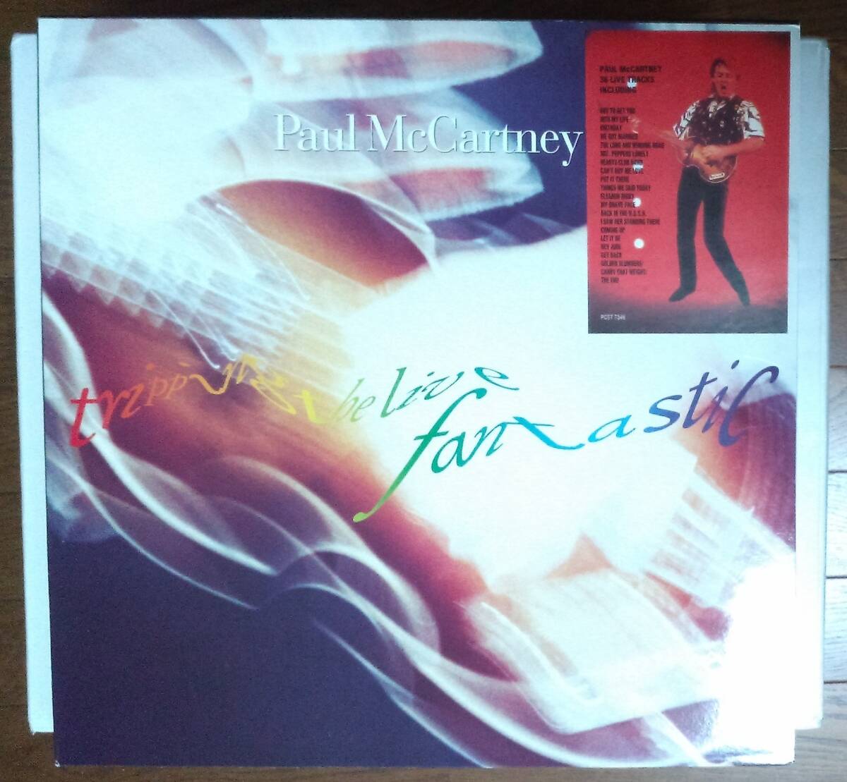 【UＫ　original/ 3ＬＰ】Ｐaul　ＭcＣartney/　ポール・マッカートニー/　Ｔripping　Ｔhe　Ｌive　Ｆantastic