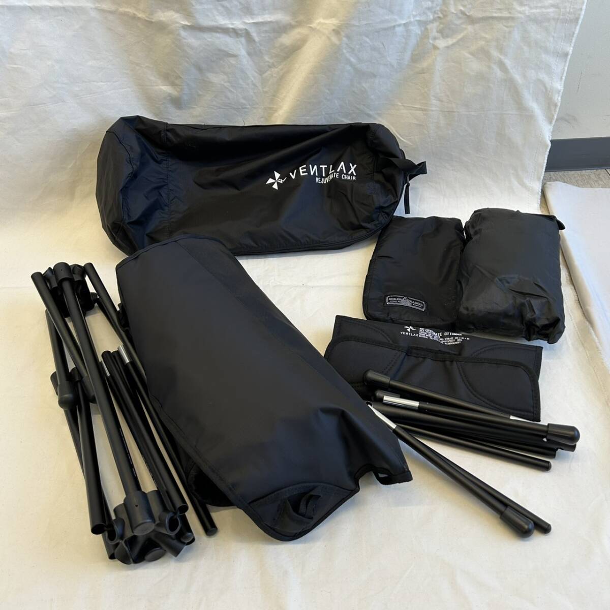 【YH-5243】美品 VENTLAX ヴェントラクス REJUVENATE CHAIR リジュビネート チェア アウトドア 袋有