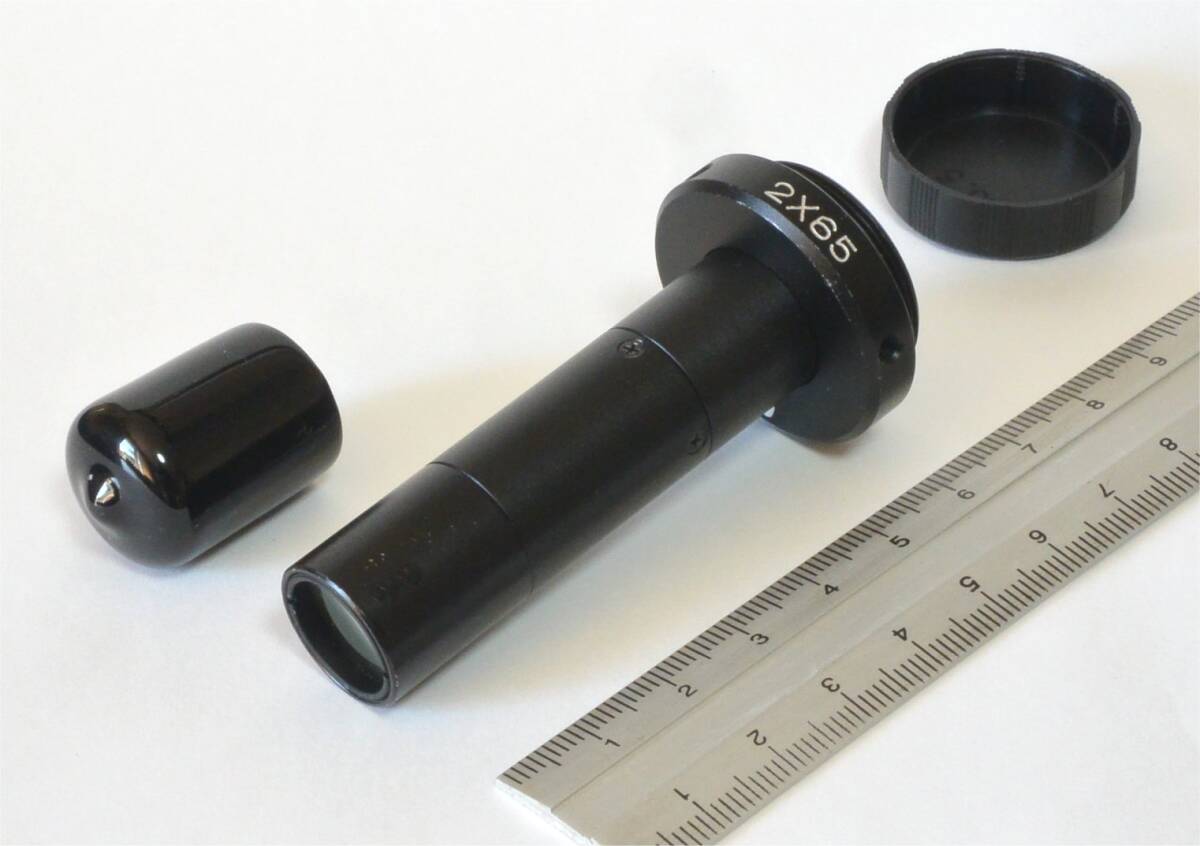 ★ VSテクノロジー　テレセントリックレンズ　VS-TC2-65　倍率2x　WD65mm　2/3”　Cマウント　動作確認　（送料440円～）