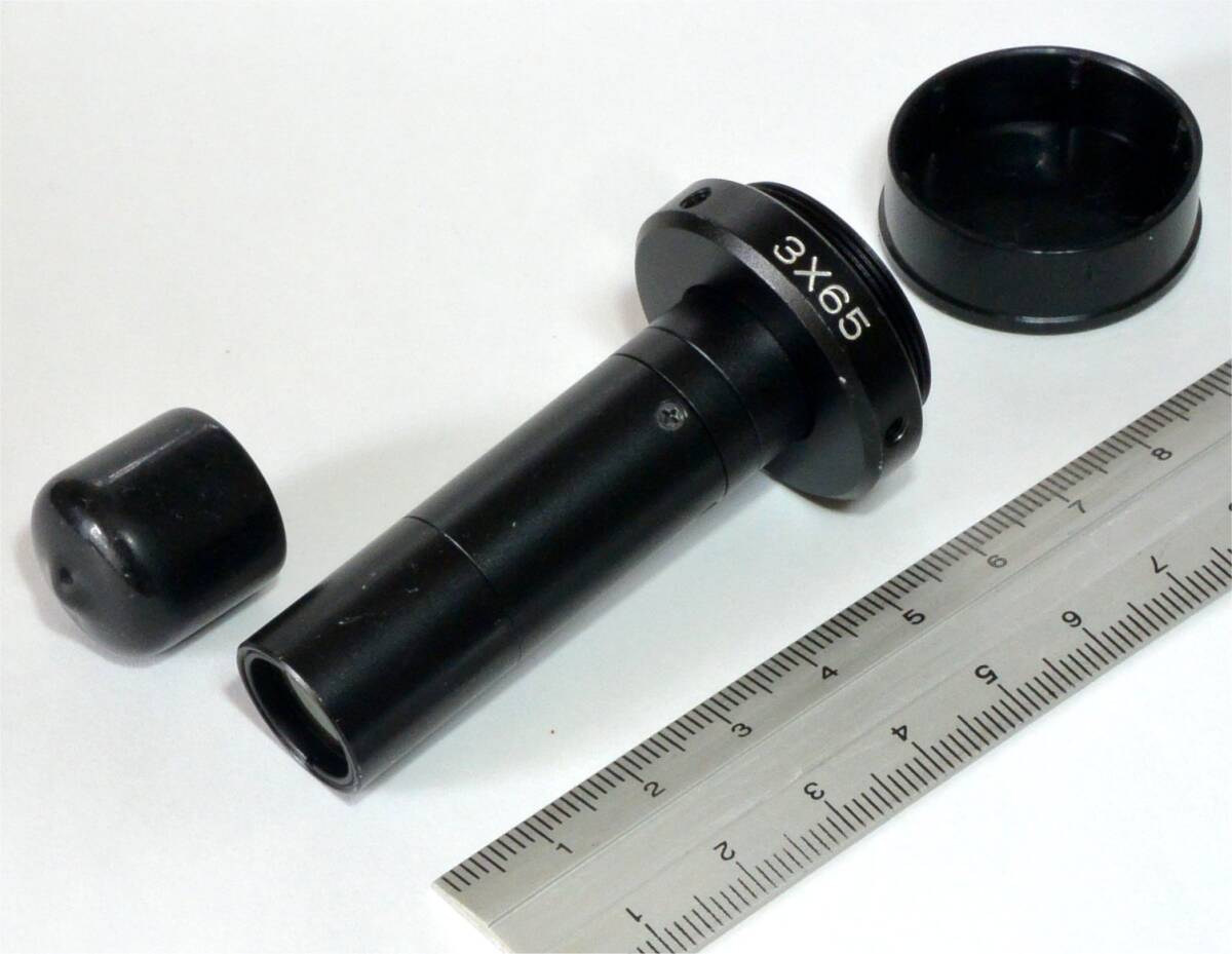 ★ VSテクノロジー　テレセントリックレンズ　VS-TC3-65　倍率3x　WD65mm　2/3”　Cマウント　わけあり動作品　（送料440円～）