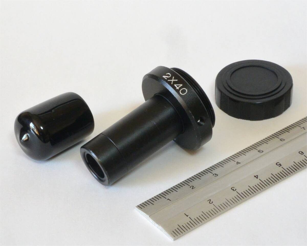 ★ VSテクノロジー　テレセントリックレンズ　VS-TC2-40　倍率2x　WD40mm　1/2”　Cマウント　動作確認　（送料440円～）