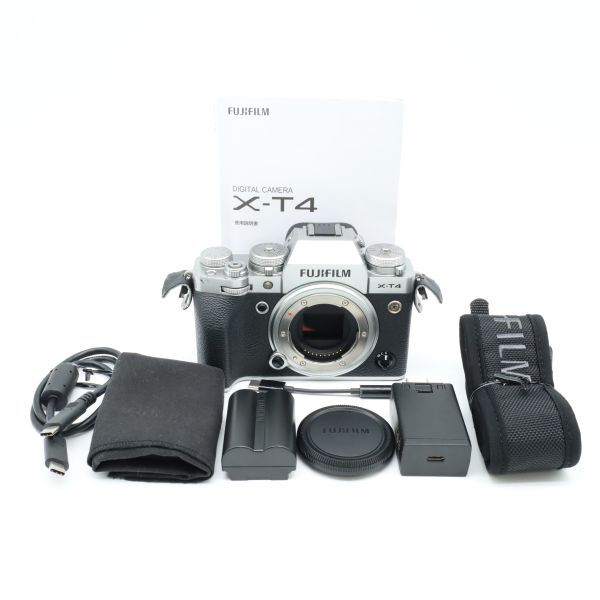 ■極上品■ FUJIFILM X-T4 ボディ シルバー